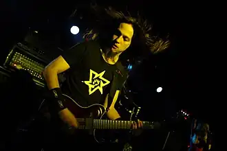 Maurycy "Mauser" Stefanowicz na koncertu roku 2008