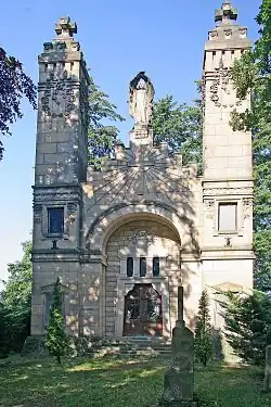 Kaple s ossariem v Kbelnici