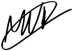 Max Verstappen – podpis