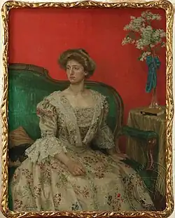 Max Švabinský: Sidonie Nádherná z Borutína (1908)