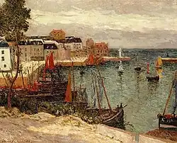 Přístav Sauzon-Belle-Isle-en-Mer (1910)