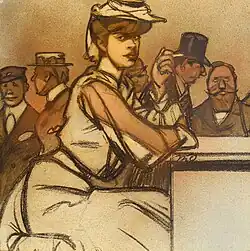 Maxime Dethomas: Čekání, asi 1905, Zimmereli Art Museum, New Brunswick