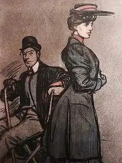 Maxime Dethomas: Skromnost, asi 1905, Musée de Montmartre, Paříž