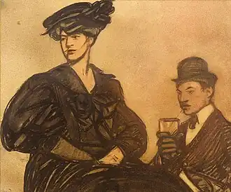 Maxime Dethomas: Lhostejnost, Podzimní salon, 1907