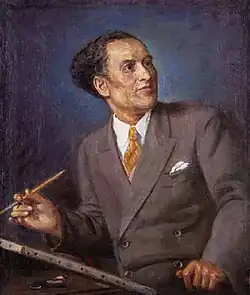 Maxmilián Duchek, autoportrét