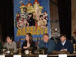 Fotka z novinářské konference