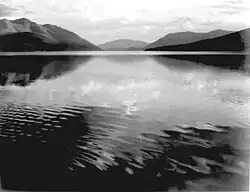 McDonald Lake, Národní park Glacier, Montana, 1941
