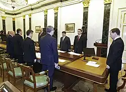 Mimořádné zasedání ruské vlády po útoku