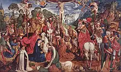 Oltář z Aachen, Ukřižování (1515–1520)