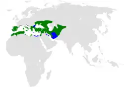 Areál rozšíření