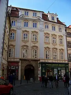 Pohled z Melantrichovy ulice