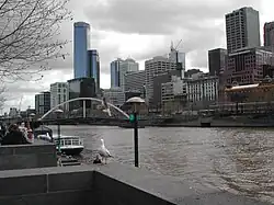 Řeka v Melbourne