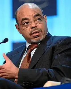 Meles Zenawi (26. ledna 2012)