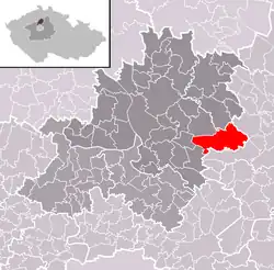 Mělnické Vtelno na mapě