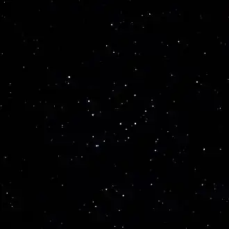 Otevřená hvězdokupa Mel 111. Autor: http://sternwarte-kempten.de/