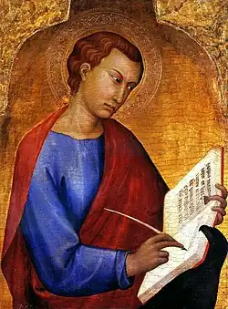 Píšící Jan Evangelista