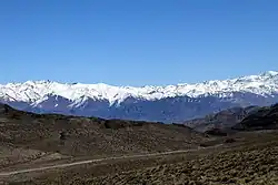 Horské pásmo Cordón del Plata