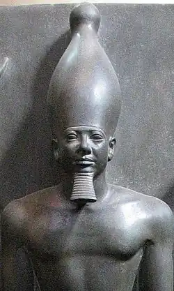 Socha krále Menkaurea, Egyptské muzeum, Káhira