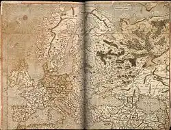 Mercatorova mapa Evropy