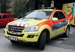 Mercedes-Benz ML Zdravotnické záchranné služby hlavního města Prahy