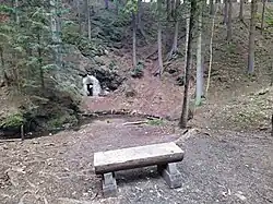 Štola v Klopotovském údolí