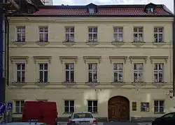 Budova školy v Jungmannově ulici v Praze