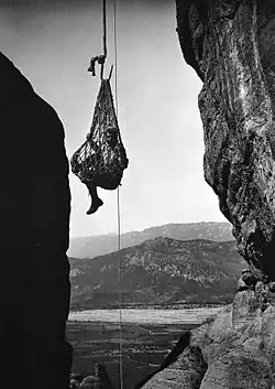 Meteora net lift, Greece, 1908