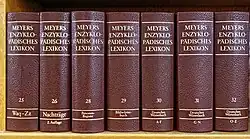 Meyers Enzyklopädisches Lexikon im Deutschen Museum