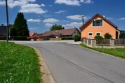 Západní část vesnice