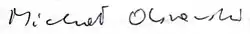Michał Olszewski – podpis