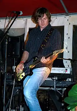 Michal Hrůza na koncertu v Nenačovicích