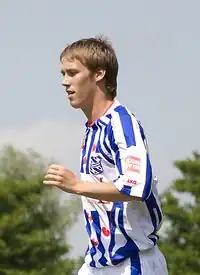 M. Švec v dresu SC Heerenveen