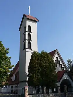 Michałowice, Kostel Nanebevzetí Panny Marie