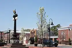 Hlavní křižovatka města