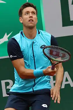 Andreas Mies na French Open 2022