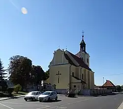 Kostel sv. Vavřince v Mieszkówě