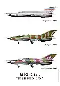 MiG-21bis Fishbed L/N