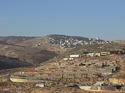 Zástavba v nové osadě Migron, r. 2014