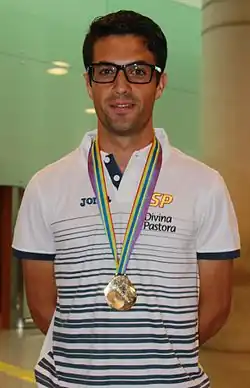 Miguel Ángel López (14. srpna 2014)