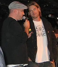 O'Malley (vlevo) a Bronson Arroyo, 2008