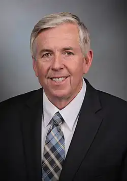 Mike Parson (20. června 2017)