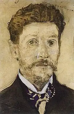 M. A. Vrubel (autoportrét, 1904)