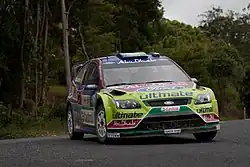 Mikko Hirvonen, Ford Focus RS WRC 09, Rally Australia