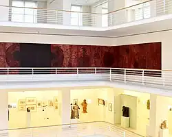 Mikuláš Medek, Čtrnáctidílné nástěnné pano, letiště Košice (1964)