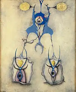 Mikuláš Medek, Zázračná matka III (1948), Alšova jihočeská galerie v Hluboké nad Vltavou