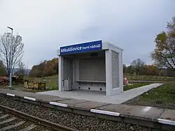 Čekárna postavená v roce 2016