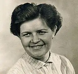 Uliana Mikulecká, manželka, asi 1970