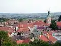 Mikulov, městská památková rezervace – pohled na jih