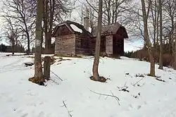 Pohled na jednu chatu