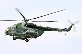 Mi-17 českého letectva na RIAT 2007